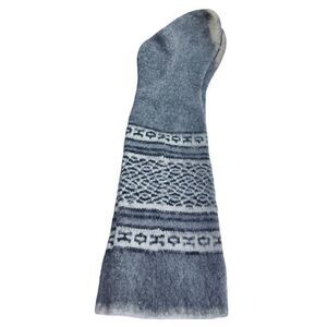 Vintage Icelandic wool thick mukluk liners boot liners ski lodge slippers. No